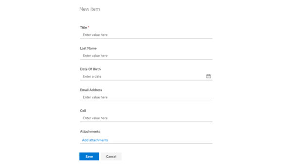 SharePoint Form Basics - Sharepoint Systems